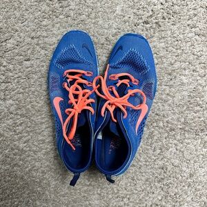 Nike Blue and Coral Sneakers